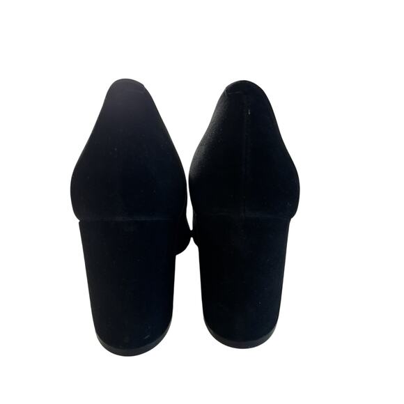 Marc Fisher Women’s Size 10 Caitlin Black Suede High Heels Pointy Toe Pumps - Picture 7 of 8
